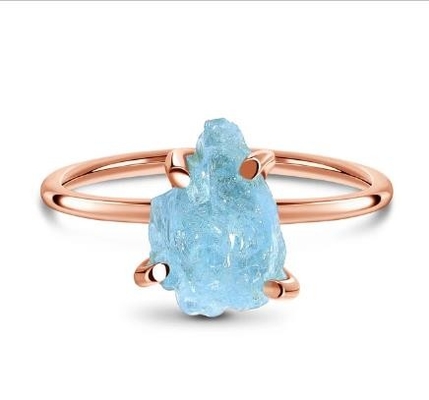 Αυξήθηκε καλυμμένος χρυσός φωτοστέφανος Moonstone περικοπών αχλαδιών κοσμήματος 925 εξαιρετικός ασημένιος εδροτομημένος πολύτιμους λίθους ουράνιο τόξο Moonstone &amp; δαχτυλίδι αρραβώνων του CZ