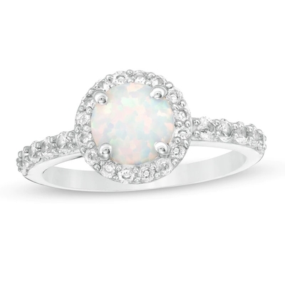 Ωοειδές Opal και 1/15 CT. T.W. διασπασμένο ασήμι δαχτυλιδιών κνημών παράκαμψης διαμαντιών σε στερλίνες