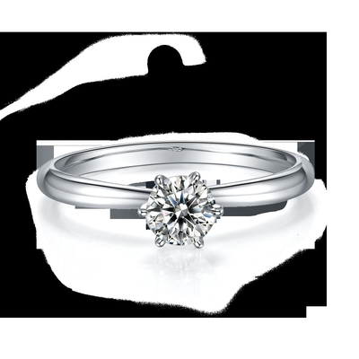 Χονδρικό κόσμημα Moissanite 925 εξαιρετικά ασημένια δαχτυλίδια διαμαντιών Moissanite γαμήλιας δέσμευσης