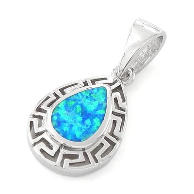 925 με το εξαιρετικό ασημένιο Opal ελληνικό λεπτό κόσμημα κρεμαστών κοσμημάτων πτώσης εργαστηρίων σχεδίων on-line για τις γυναίκες