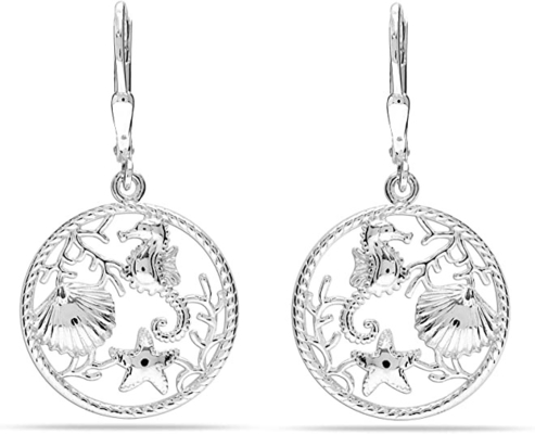 Πρόστιμο 925 ο εξαιρετικός ασημένιος Στινγκ Ray Bead με χάντρες Charms Pendant Necklace